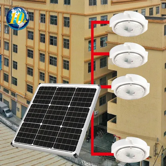 Dual Powered Decoration Solar Round Ceiling Light 50W Solar Ceiling Lights for Home Ceiling Solar Electrical
