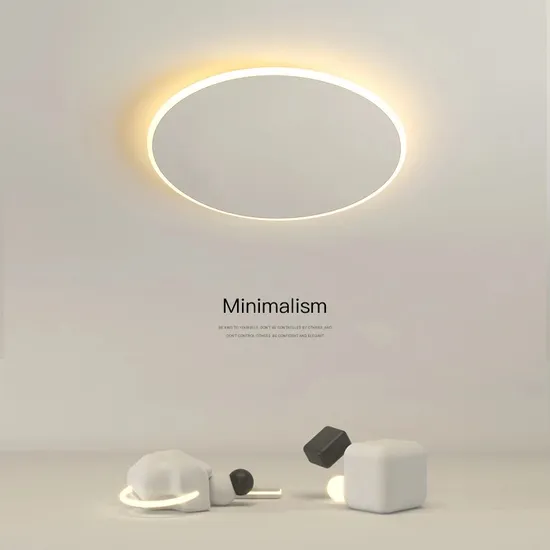 Ceiling Light Modern Minimalist LED Round Room Light Nordic Art Dining Room Light Master Bedroom Light Fixture