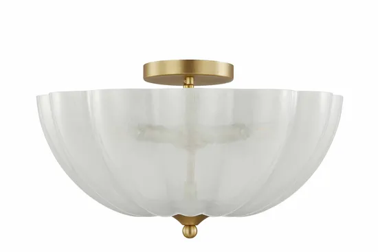 Frosted Glass Ceiling Light with Customizable Lamp Shade for Home and Office