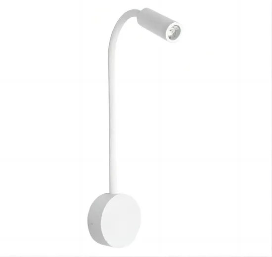 LED Aluminum Dimmable Wall Bedside Reading Adjustable and Rotatable Light