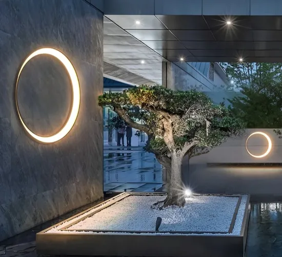 Nordic Luxury Wall Light Living Room Bedroom Moon Lighting