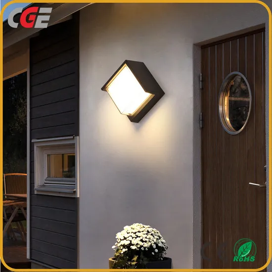 12W Outdoor Surface Mounted Modern LED Wall Light for Home Decoration Garden Wall Lighting