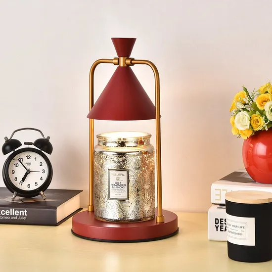 New Night Light Candle Lamp Warmer Warmer Ceramic Metal Stand Candle Warmer Lamp Table Lamp