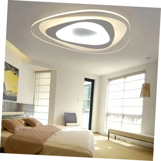 Ultra Thin Adjustable LED Ceiling Light Fixture for Modern Spaces