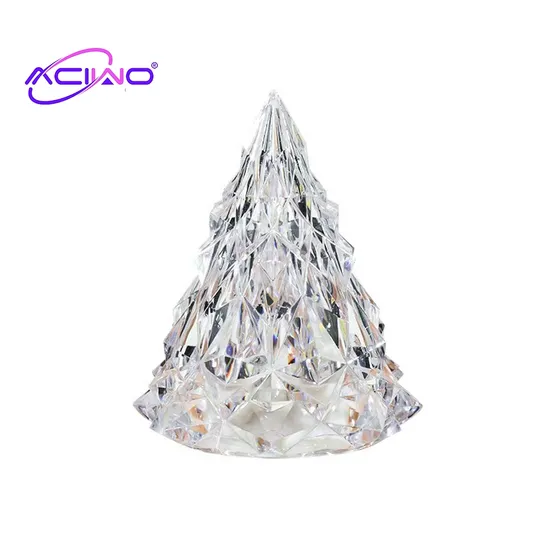 Glowing Iceberg LED Electronic Candle Christmas Decoration Ambient Light Desktop Arrangement Small Ornament (70338)