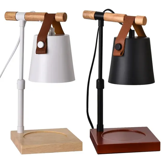 Elegant Dimmable Metal Candle Warmer Lamp for Cozy Ambiance