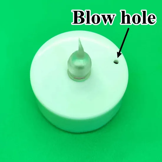 Blow and Sound Sensitive Activated LED Tea Light Candle