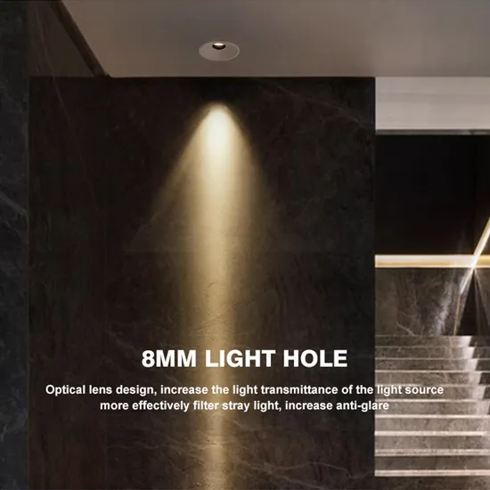 Versatile Aluminum Downlights for Indoor Hotel and Office Projects