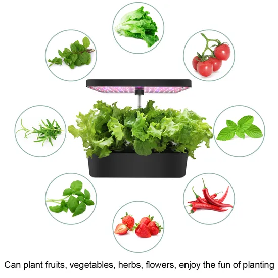 Smart Hydroponic Sadzarki Ogrodowe Herb Garden Plant Growing Systems Hydroponiczna