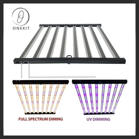 LED Plant Light 1000W 1200W 1400W UV Full Spectrum Indoor Weed Foldable Grow Lamp