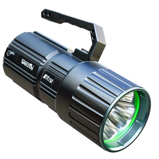 Warsun Jg150 Powerful 15000lm Long Range 1000m Outdoor Flashlight Waterproof IP56 Aluminium Alloy Professional Search Light