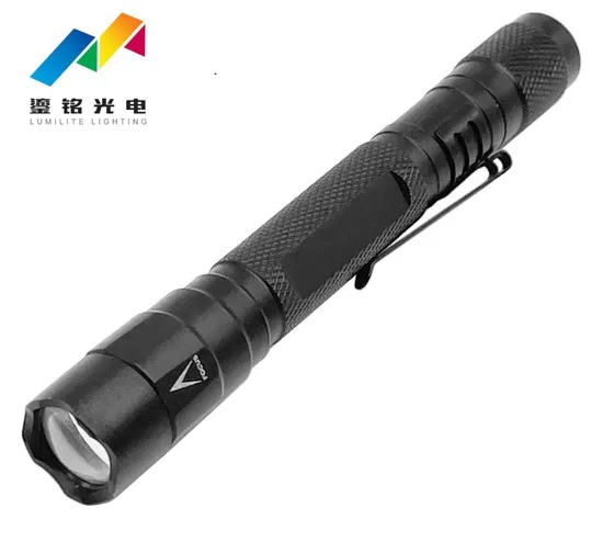High Power Pocket Clip Pen Aluminum Mini LED Flashlight Inspection Light