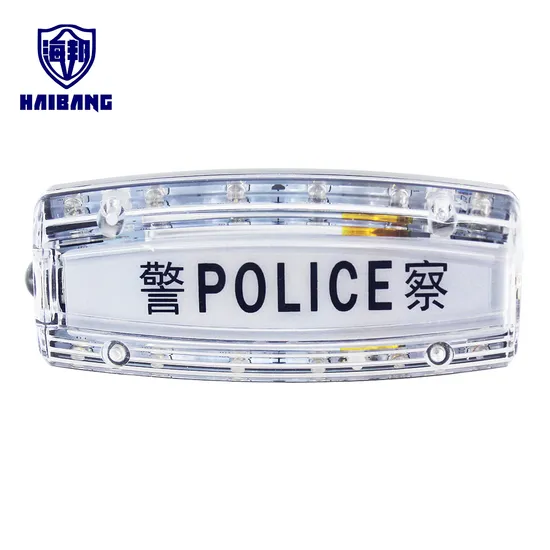 Red Blue LED Cop Shoulder Warning Lights (JD-03)