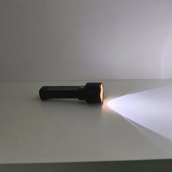Portable Rechargeable 5W High Lumen Outdoor Adventure Torch Built-in Solar Panel Rechargeable Flashlight