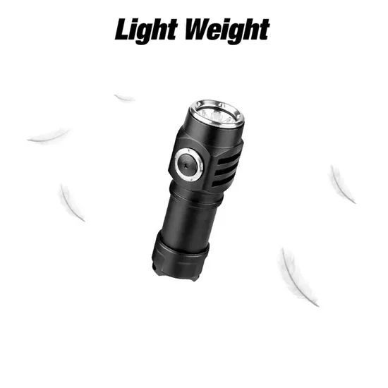 Wholesale Portable 10W Torch Lamp Mini Aluminum LED Torch Light Super Bright 500 Lumen Camping Emergency LED Flashlight