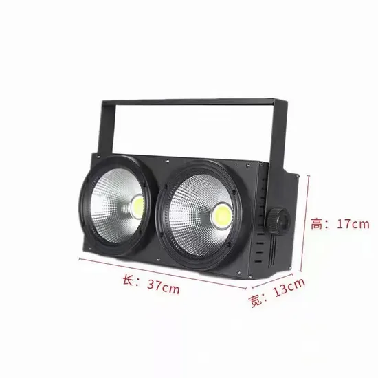 Factory Direct Sales 2 Eyes 2*100W DMX512 COB Strobe Blinder Audience LED PAR Light for Stage Lighting
