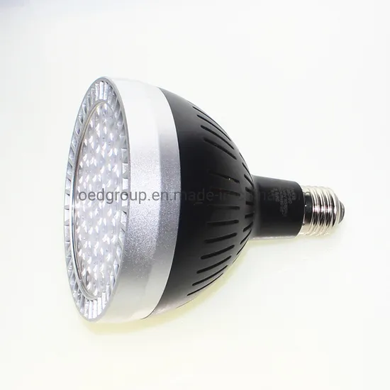 Aluminum 3 Years Warranty E27 60W 6000lm PAR 38 LED Spot Light Bulb