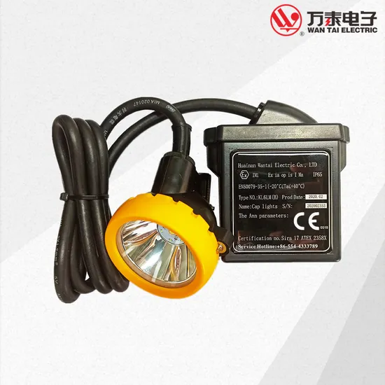 Miner′ S Lamp 18000lm Atex Coal Mining Explosion Proof Miner Cap Lamp LED Miner′ S Lamp