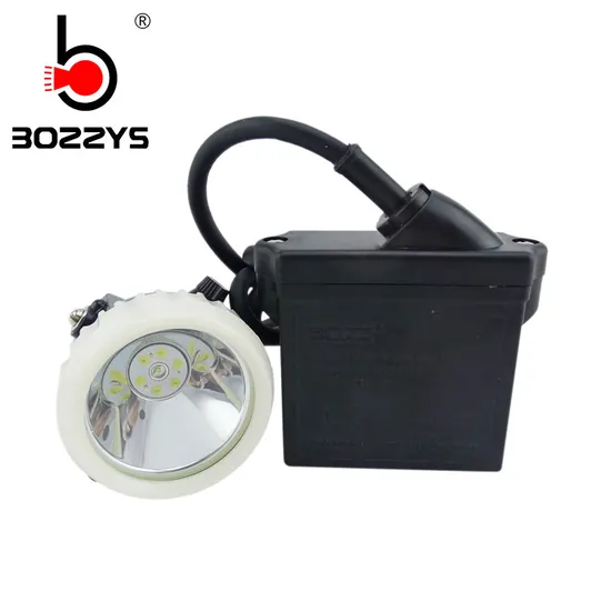 Bozz 6.6ah 3W USA CREE LED 10000lux Mining Lamp (Kl5lm(B))