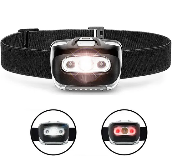 Strong Light Mini Headlight 3LED Xpg Headlight