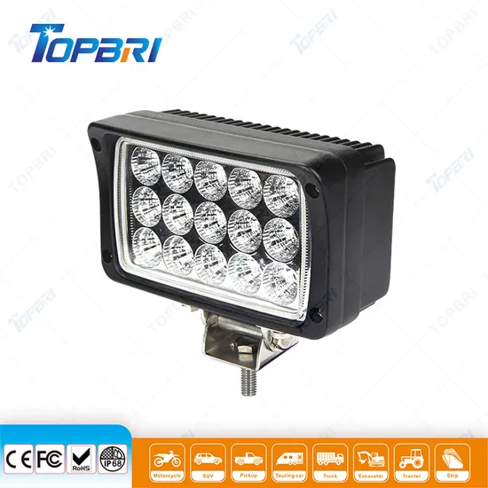 DC10-30V 6inch 45W LED Trailer Head Lamp for Truck Tractor