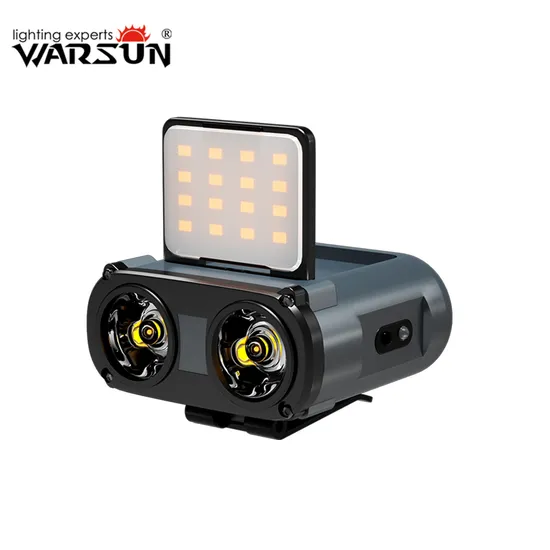 Warsun MD9 Outdoor Multiple Light Sources COB Fishing Motion Sensor Waterproof Ipx5 Adjustable 1000lm Powerful Rechargeable Headlight