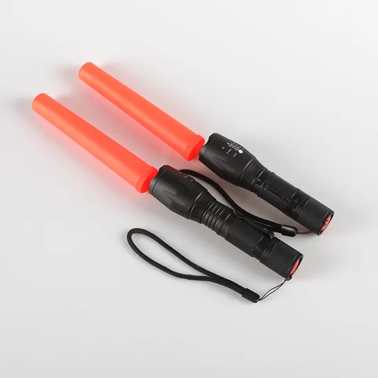Yichen Zoom Handheld LED Traffic Light with Orange Baton Set Box Packing