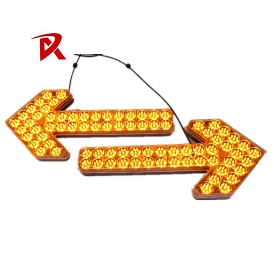 Safety Wraning LED Flashing Signal Board Arrow Warning Traffic Light Signs