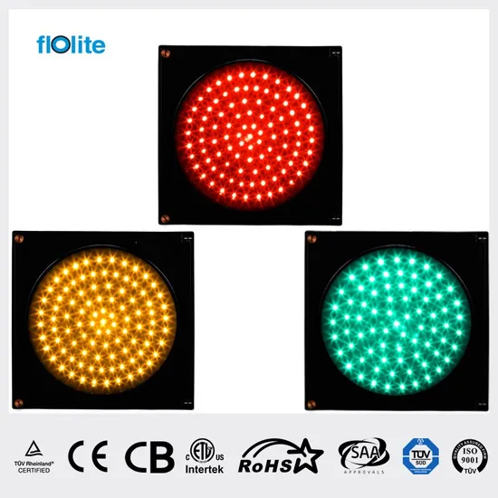 LED Traffic Light Warning Sign