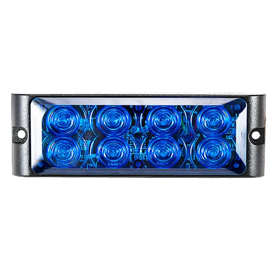 Amber Blue Red White Surface Mount Emergency Strobe Lights for Vehicles