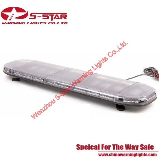 New Design LED Emergency Warning Light Bar with 100W Siren and Speaker