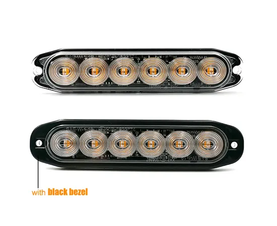 Warning Light Dash Light, LED Emergency Warning Light 10-30V LED Grill Lighthead for Vehicle, Strobe Lights for Car