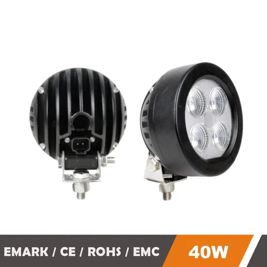 40W 4.3" Farming Equipments Agriculture Equipment LED Lamp Tractors Spot Flood LED Light