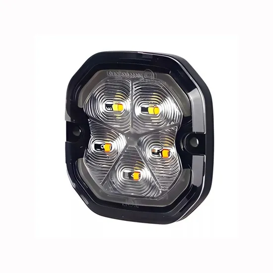 ECE R65 IP69 Emergency Vehicle Ultra Slim LED Warning Light Lighthead
