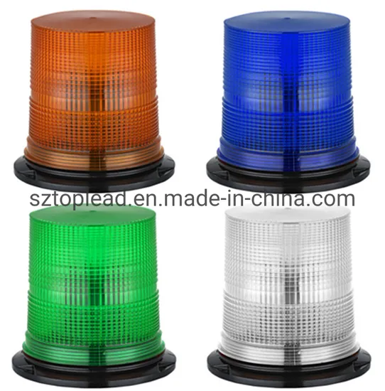 12-48V Aluminum LED Strobe Rotate Emergency Safety Warning Beacon Flashing Light