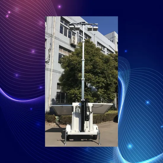 Maintenance Free Solar Lighting Tower