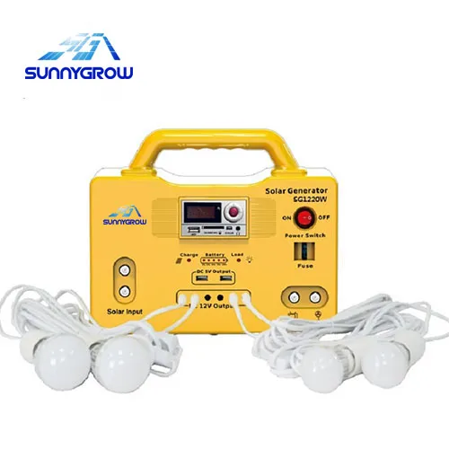 Home Solar Lighting System PV Solar Lighting System with Battery