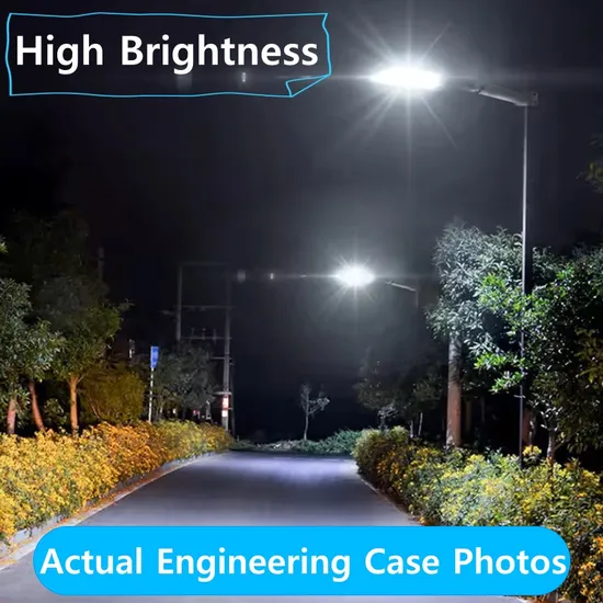 Hot Sale Best Price High Bright Lamparas Solares 100W 200W 300W 400W 1000 Battery Streetlight Motion Sensor All in One Solar Street Light Outdoor LED Solar Lamp