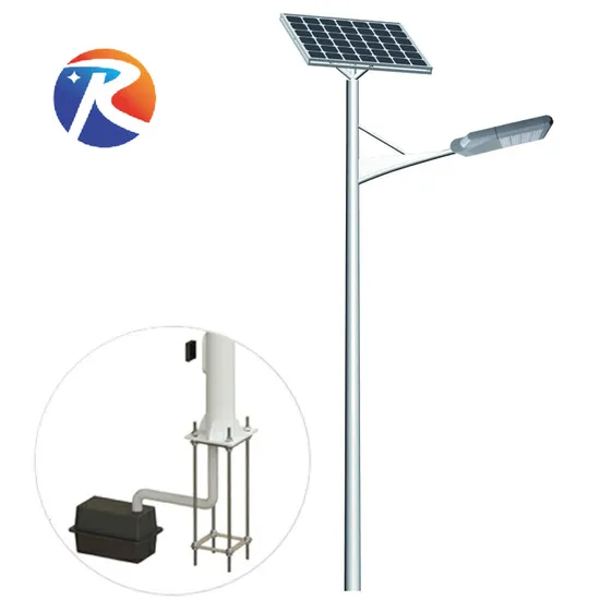 Customized LED Solar Powered Street Light Lighting