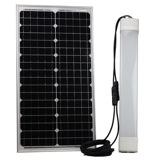 High Brightness Dusk to Dawn Auto Running Weatherproof Solar Batten Light for Outdoor Parking Lot & Bus Stop
