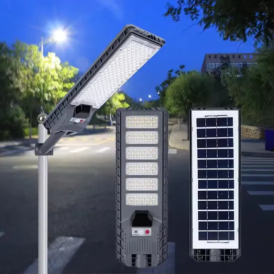 All in One Road Lamp Radar Sensor Outdoor LED Solar Street Light