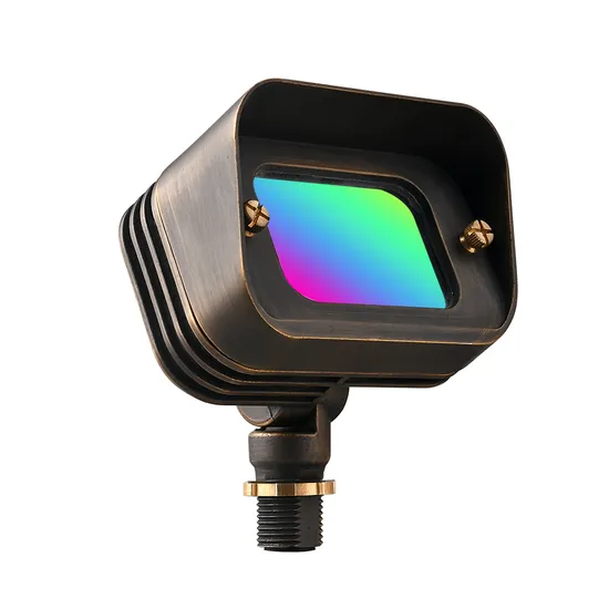 LED Low Voltage Smart Rgbcw Wall Washing Outdoor Garden Light Flood Light APP& Remote Mesh Tech Control