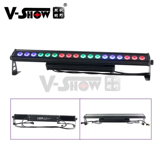 V-Show 18*10W RGBW 4in1 Outdoor Pixel Washer LED for DJ Stage Light