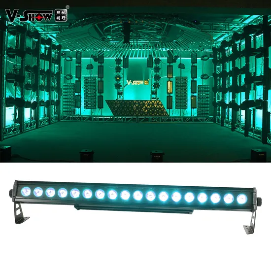 V-Show 18*10W Outdoor Wall Washer Lights for DJ Club Party