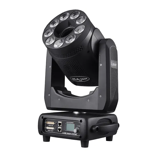 Ilda Ttl 5W 10W RGB Full Color Animation Laser with 9*20W 4in1 LED Stage Moving Head Laser Light (MLS-10W/5W-180WLED)