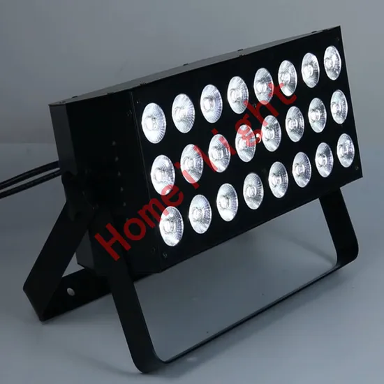 LED 24PCS Rgbwauv Flood Light 6in1 DMX Uplights Professional for Stage