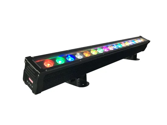 12W Strobe Beam Light with 18 LEDs, 4-in-1 Function, IP65 Waterproof Outdoor Wash Light
