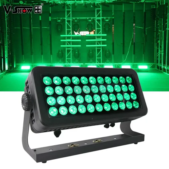 V-Show High Power LED Wall Washer RGBW 44*10W