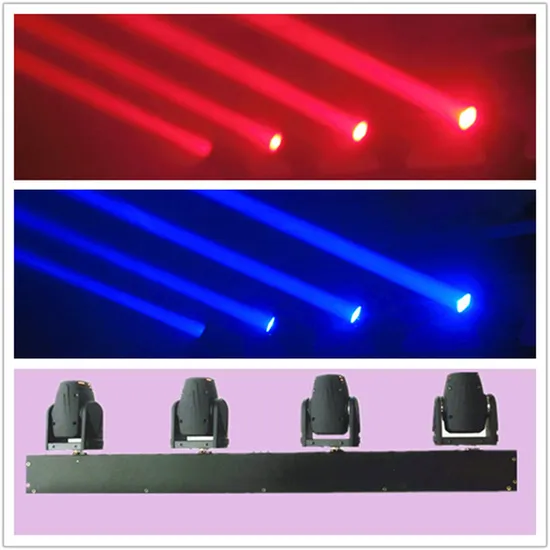 DJ Light Price 4 Heads RGBWA LED Sharpy Beam Moving Head Light Stage Lighting