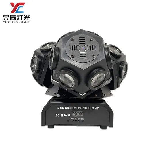 18PCS Tri-Arm Moving Head Light KTV Bar Beam Light Disco Flash